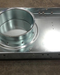 Branch piece w/shutter manuel M&M D150